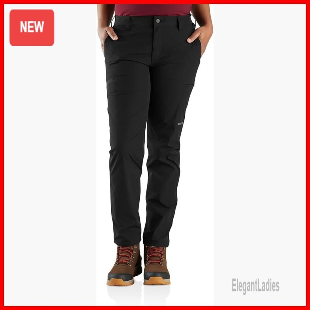 Slim Fit Cargo Work Pants with FastDry Technology, Rugged Flex Stretch